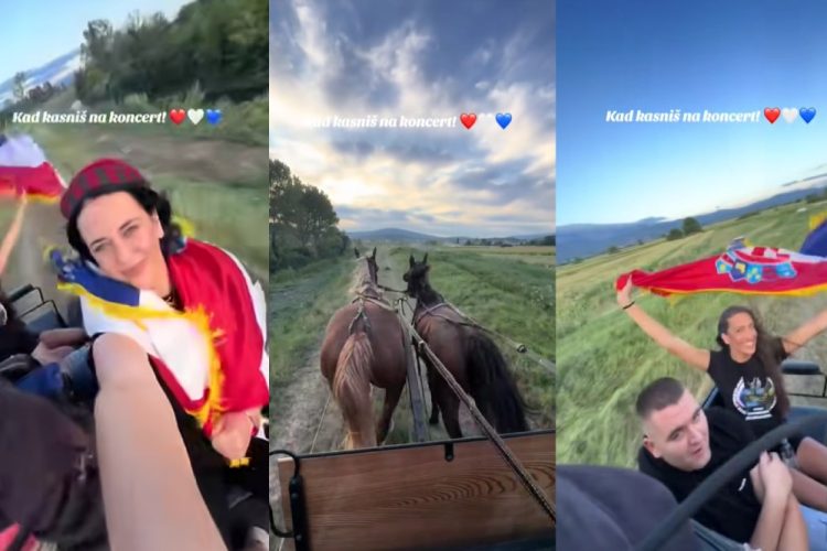 Zbog gužve s kočijom stigli na koncert Marka Perkovića Thompsona