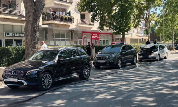 Lančani sudar u središtu Čitluka