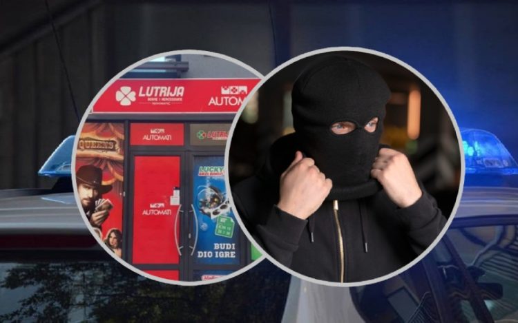 Maskirani dvojac opljačkao poslovnicu Lutrije BiH u Mostaru