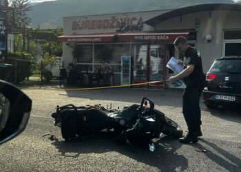Motociklist ozlijeđen u prometnoj nezgodi kod Mostara