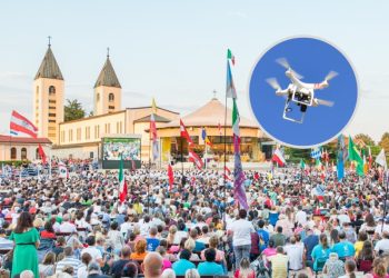 Na Mladifestu u Međugorju zabranjeno korištenje dronova