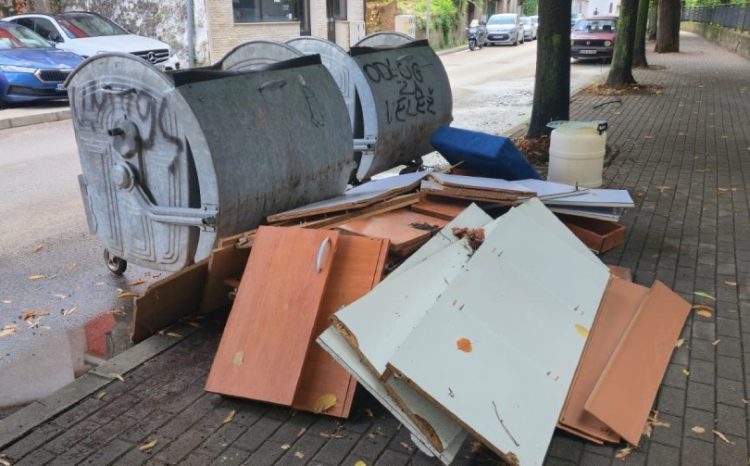 Neodgovorno odlaganje otpada narušava izgled Mostara