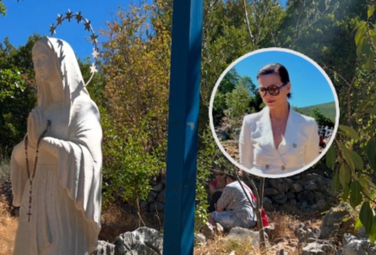 Nina Badrić objavila poruku i fotografiju iz Međugorja
