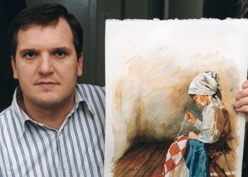 Autor poznate slike ”Hrvatica s trobojnicom” oglasio se otvorenim pismom