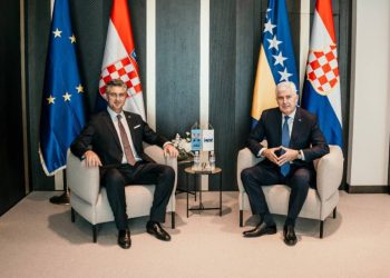 Plenković i Čović iz Mostara: Institucije BiH treba poštovati, cilj je EU