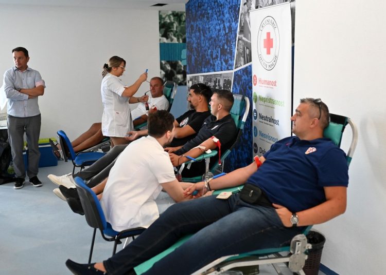 Posušje: Prikupljeno 26 doza krvi u akciji na stadionu Mokri Dolac