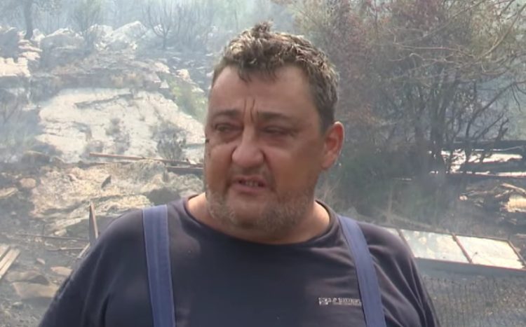 Požar u Neumu: Ostao bez koza, psa i automobila…