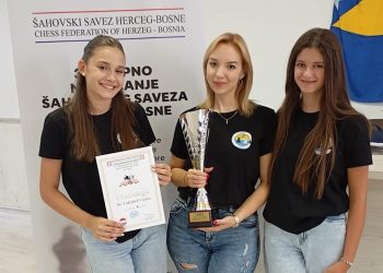 Šahistice Čapljine prvakinje šahovskog saveza HB