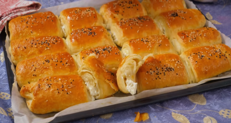 Lisnate rolnice sa sirom