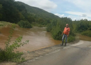 (VIDEO) Ekstremna kiša izazvala poplave u Tihaljini: Uništeni nasadi duhana i velika šteta na poljima