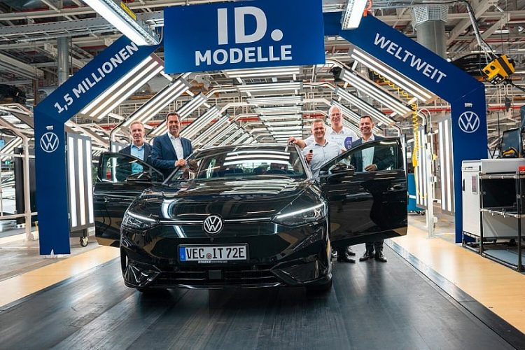 Volkswagen slavi 1,5 milijuna proizvedenih ID. modela