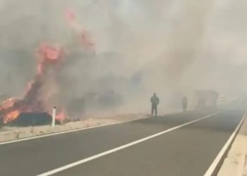 Zbog požara zatvorena cesta Neum – Stolac