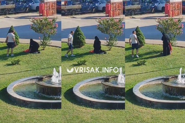 Ženska osoba se klanjala u Širokom Brijegu