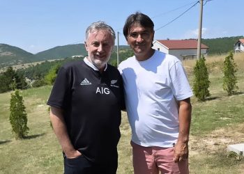 Zlatko Dalić odmara u Livnu, a društvo mu pravio Miroslav Škoro