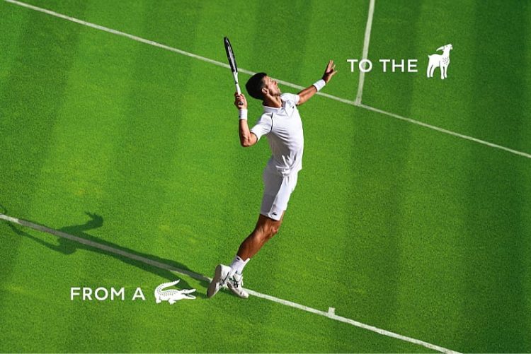 Lacoste mijenja svoj znak u čast Novaka Đokovića