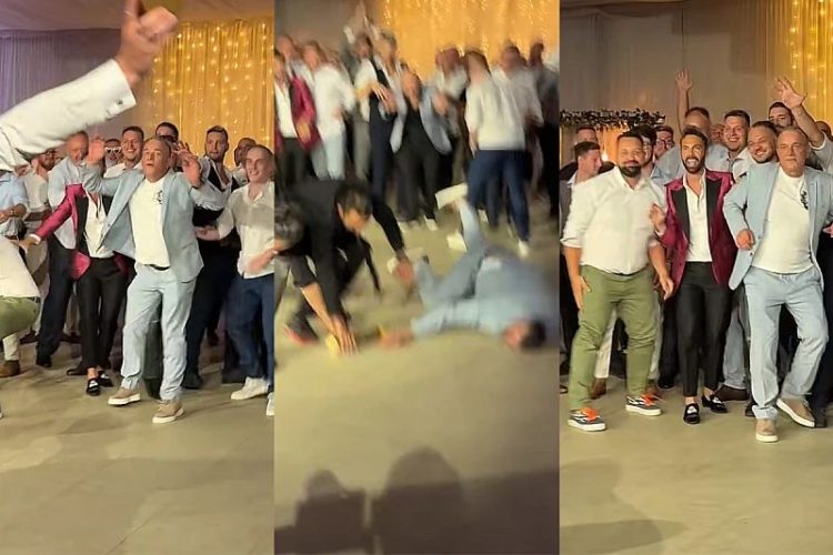 Show na svadbi: Glumac Igor Mešin pao pokušavajući uhvatiti kutijicu mladoženje