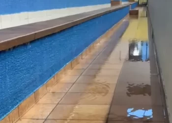 Poplava u Gradskoj sportskoj dvorani Čitluk nakon nevremena