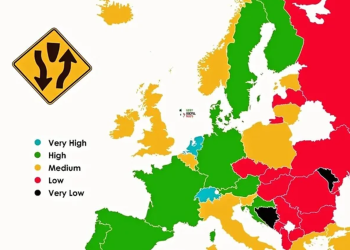 Objavljena karta kvalitete cesta u Europi: Evo na kojem je mjestu BiH
