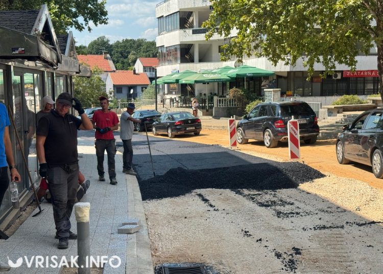 Široki Brijeg: Počelo asfaltiranje u središtu grada