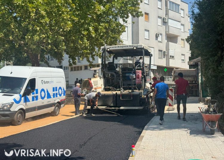 Široki Brijeg: Počelo asfaltiranje u središtu grada