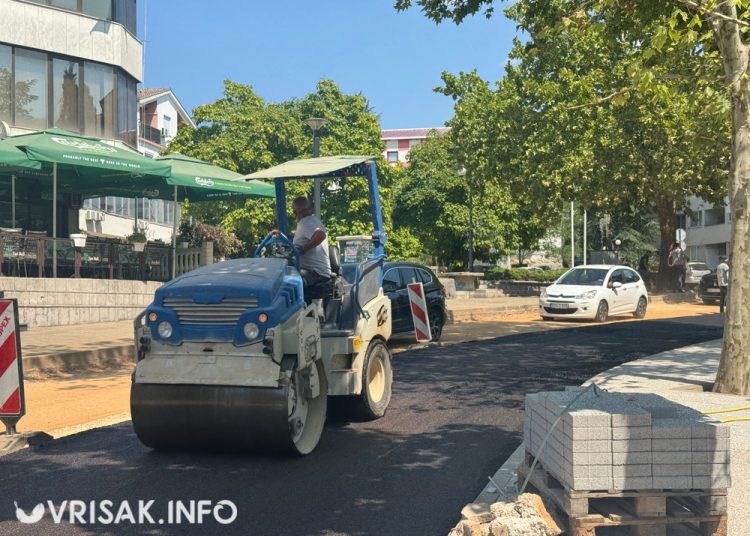 Široki Brijeg: Počelo asfaltiranje u središtu grada