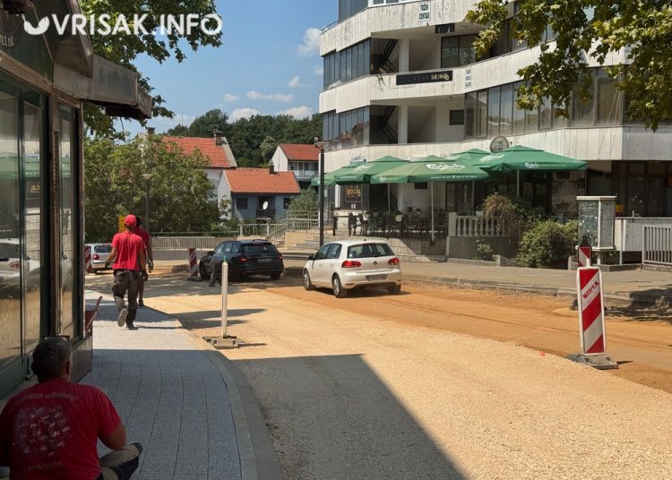 Široki Brijeg: Počelo asfaltiranje u središtu grada
