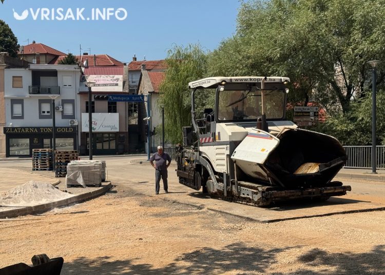 Široki Brijeg: Počelo asfaltiranje u središtu grada