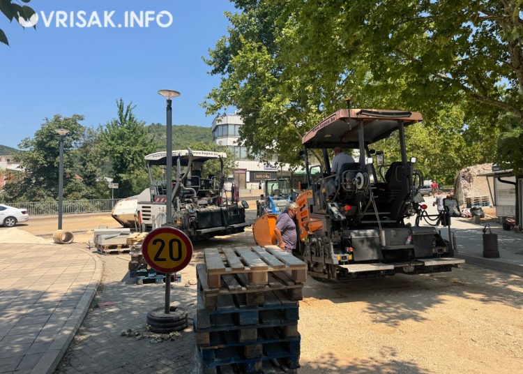 Široki Brijeg: Počelo asfaltiranje u središtu grada