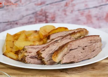 Pečena teletina s krumpirima