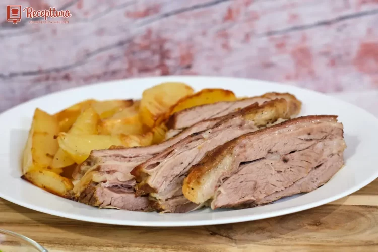 Pečena teletina s krumpirima