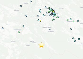 Jak potres uzdrmao Hercegovinu, epicentar u Širokom Brijegu
