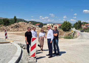 Građevinski zahvati na novomu raskružju u Gabeli bit će dovršeni u rujnu