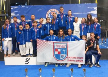 Karate klub Široki Brijeg uspješan na Zrinjski kup sa 10 finala