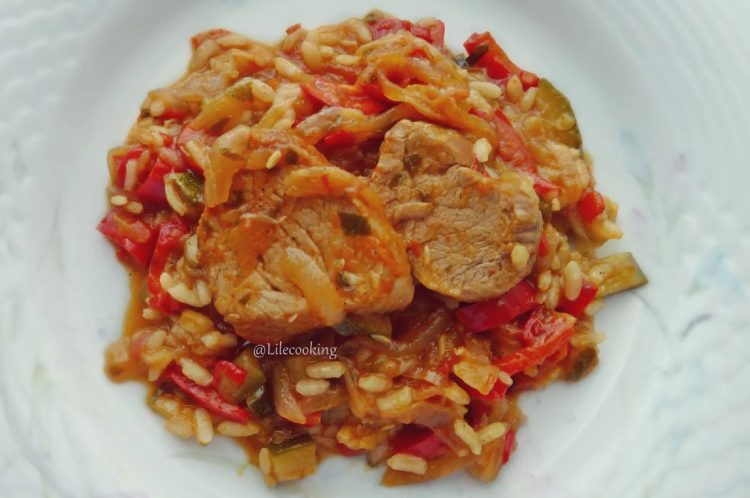 Recept za lungić s povrćem i rižom