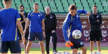 Reprezentacija BiH na Koševu odradili posljednji trening, sutra putuju u San Marino