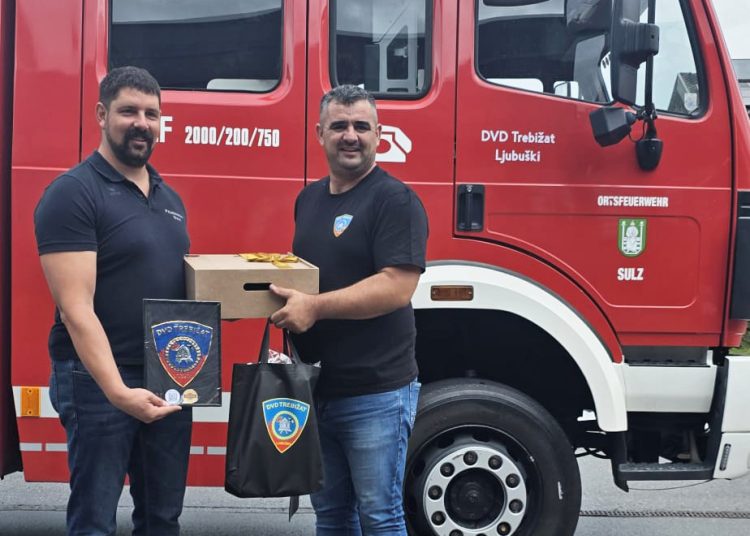 DVD Trebižat Ljubuški dobio vrijednu donaciju iz Austrije: Novo vozilo i oprema