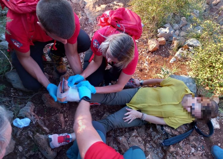 HGSS Čitluk-Međugorje imao dvije intervencije na Križevcu i Brdu ukazanja
