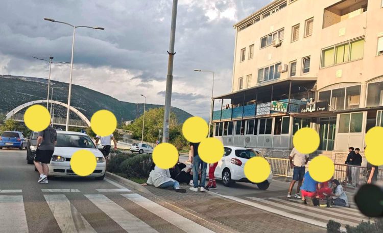 Mostar: U nesreći ozlijeđena tri maloljetna pješaka