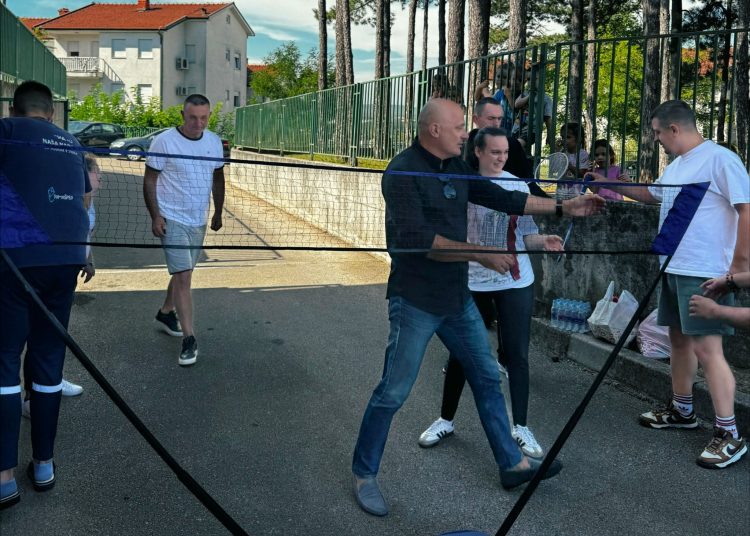 Suradnja Marija Naša Nada i Badminton kluba Herc: Korisnici uživali u prvim mečevima