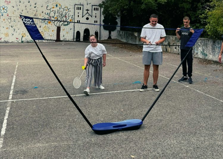 Suradnja Marija Naša Nada i Badminton kluba Herc: Korisnici uživali u prvim mečevima