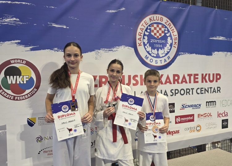 Karate klub “Široki” briljirao na 4. Zrinjski karate kupu: Osvojeno čak 18 medalja