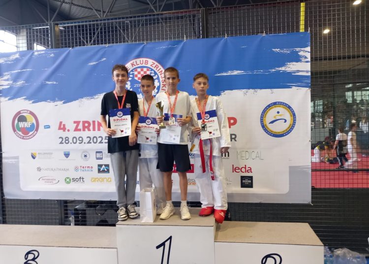 Karate klub “Široki” briljirao na 4. Zrinjski karate kupu: Osvojeno čak 18 medalja
