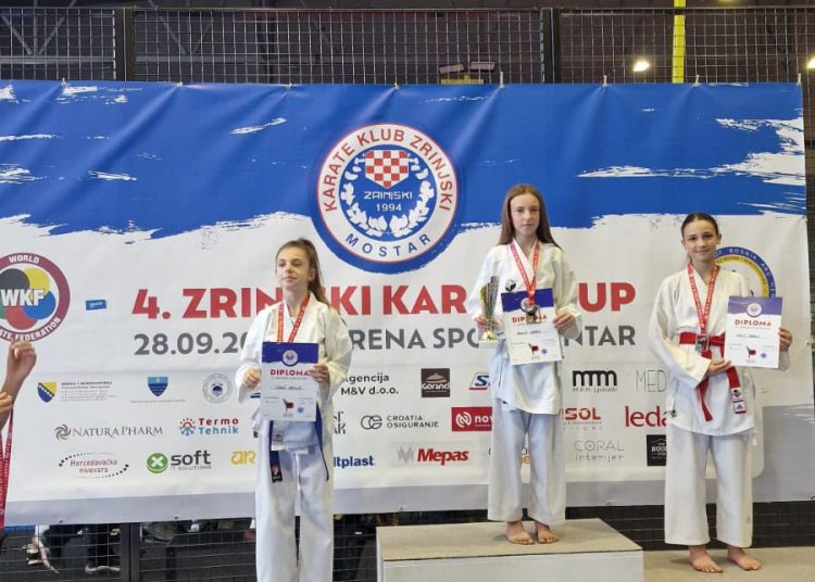 Karate klub “Široki” briljirao na 4. Zrinjski karate kupu: Osvojeno čak 18 medalja