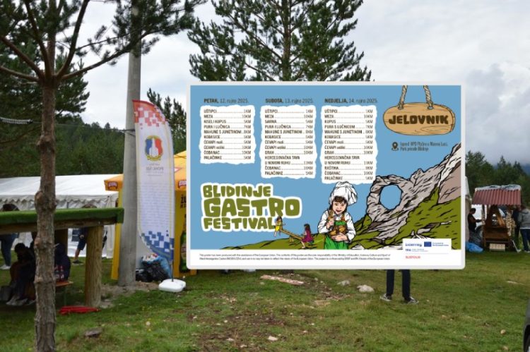 Donosimo cijene hrane i pića na Gastro festivalu Blidinje 2025