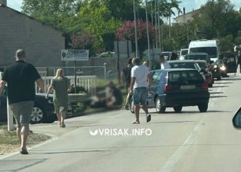 Široki Brijeg: Teška prometna nezgoda u Knešpolju, ozlijeđen motorist