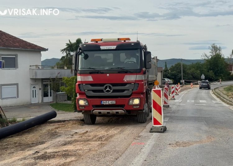 Radovi kod crkve u Čitluku: Gradi se treća traka