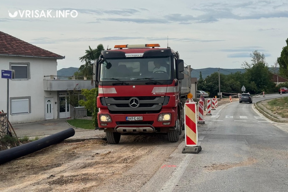 Radovi kod crkve u Čitluku: Gradi se treća traka