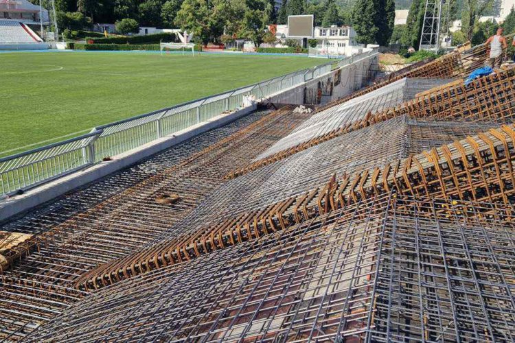 Gradi se nova tribina na stadionu HŠK Zrinjski