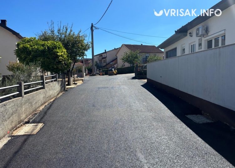 Široki Brijeg: Asfaltiranje ulice u naselju Gaj