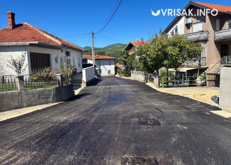 Široki Brijeg: Asfaltiranje ulice u naselju Gaj
